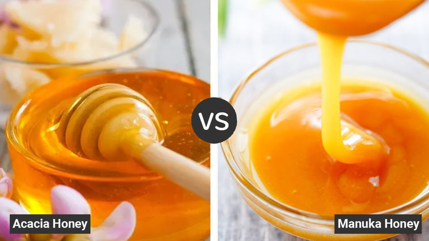 Acacia Honey Vs Manuka Honey