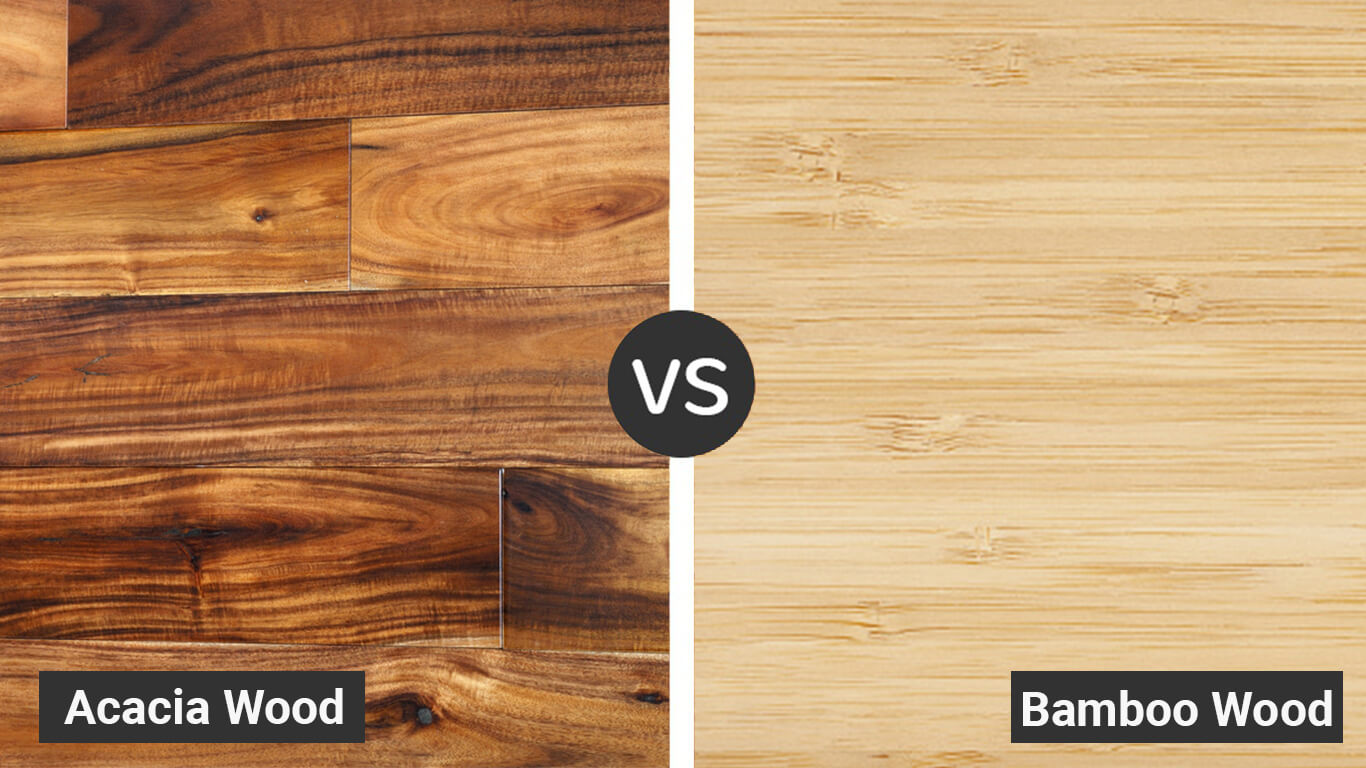 Bamboo vs Acacia Wood